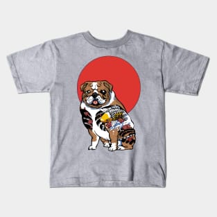 Yakuza English Bulldog Kids T-Shirt